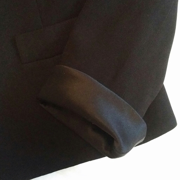 SUNNY CHOI - silk trim diamond button blazer - Picture 4 of 6